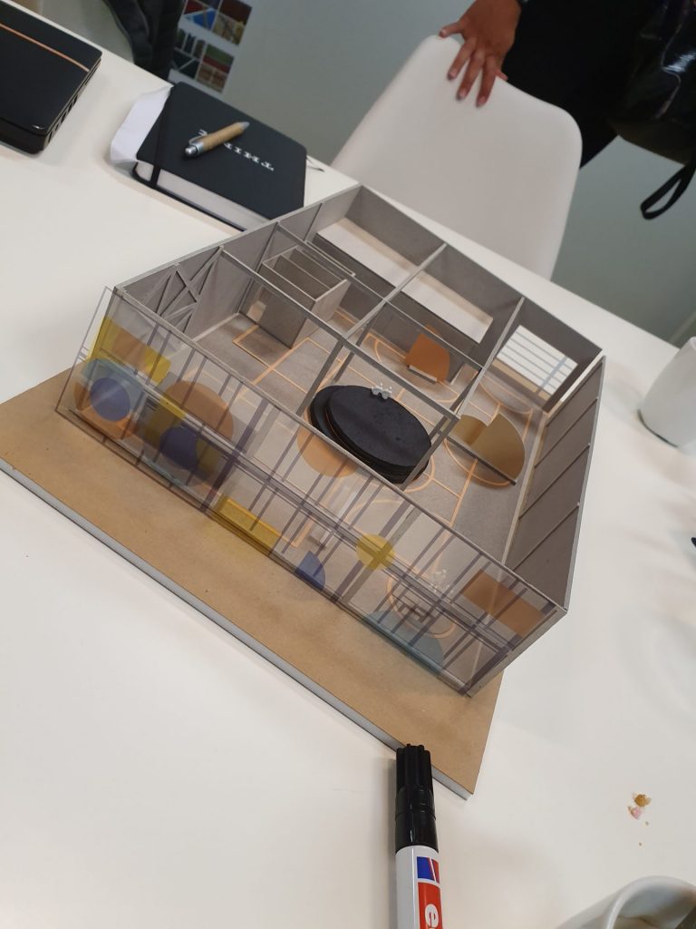 Maquette gebouw 5G HUB