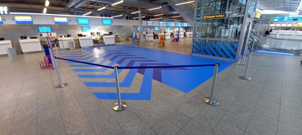 Eindhoven Airport floorfoil