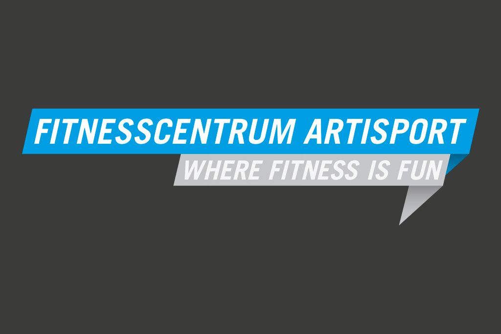 Fitnesscentrum Artisport logo ontwerp