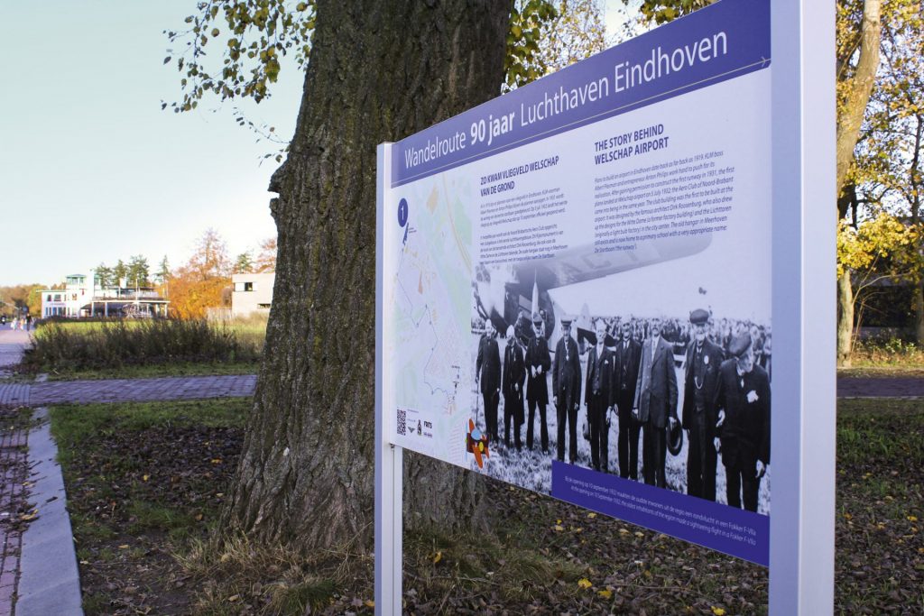 Eindhoven Airport 90 jaar wandelroute Welschap